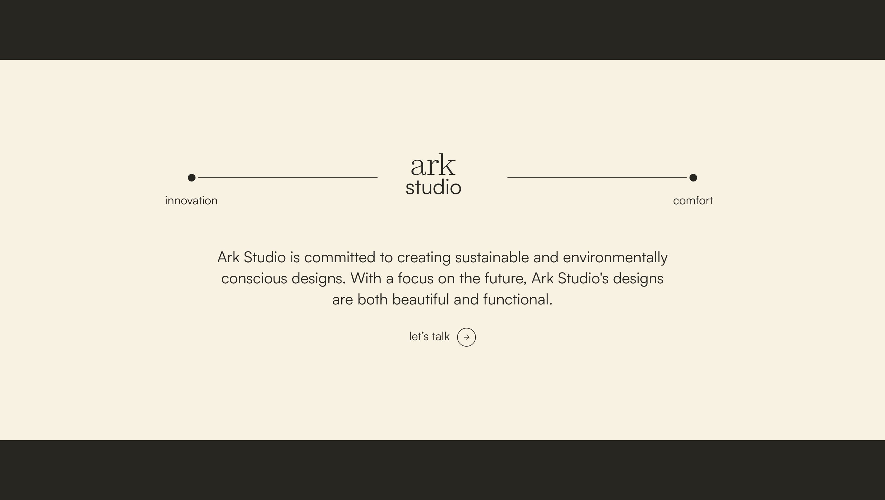 Logo with Innovation Comfort Animation