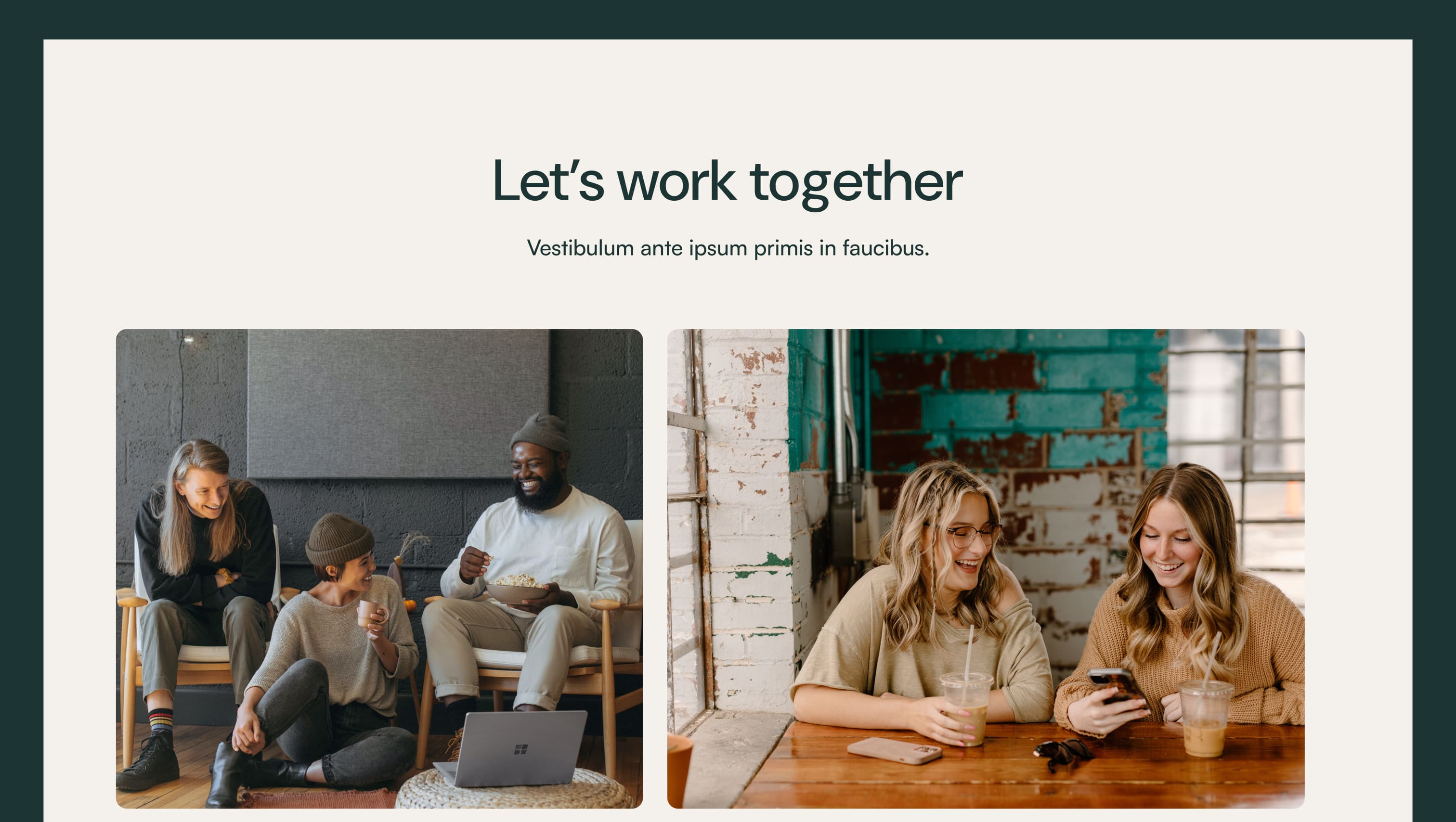 Careers Hero with Gallery