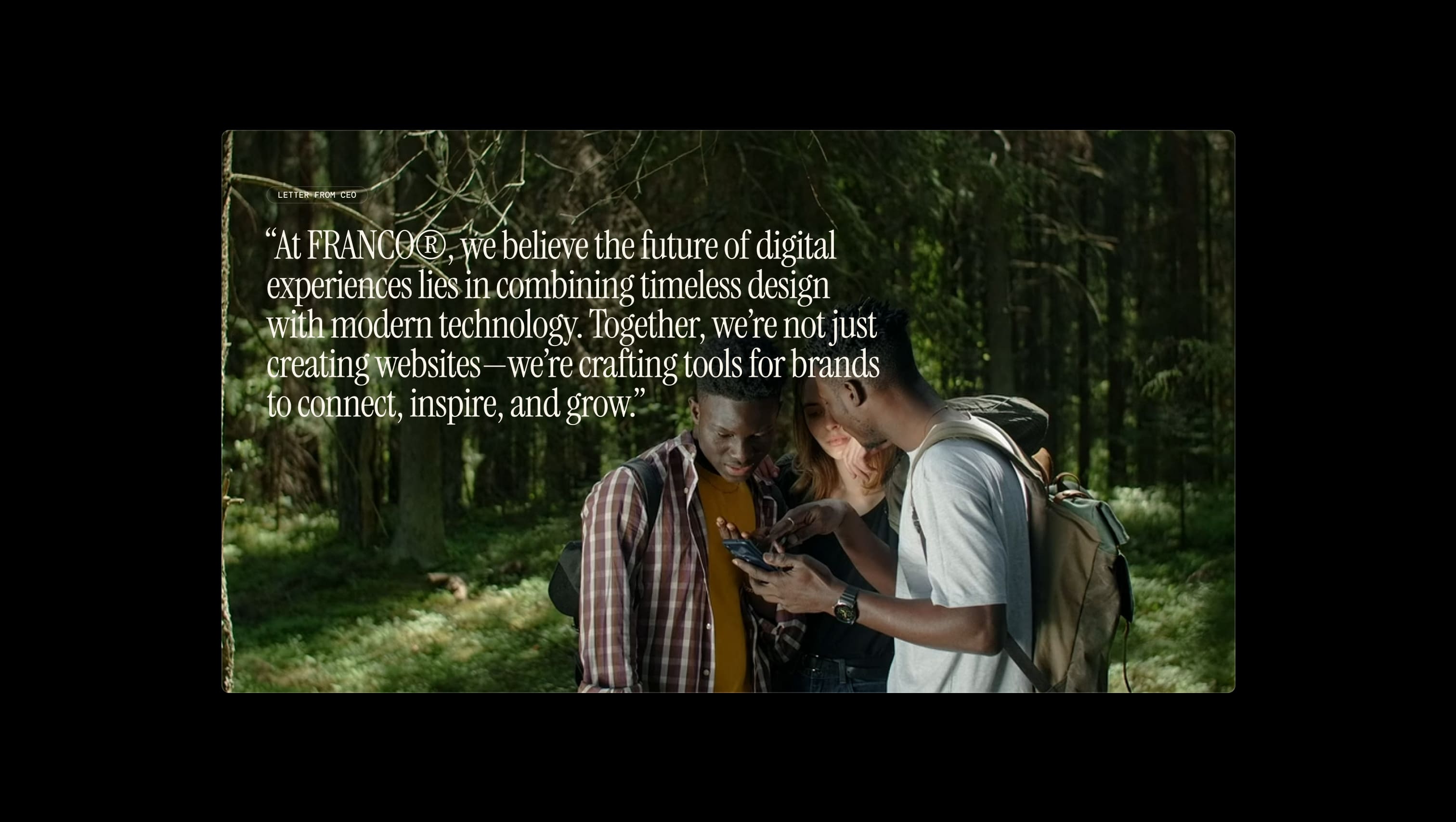 CEO Video Quote Hero