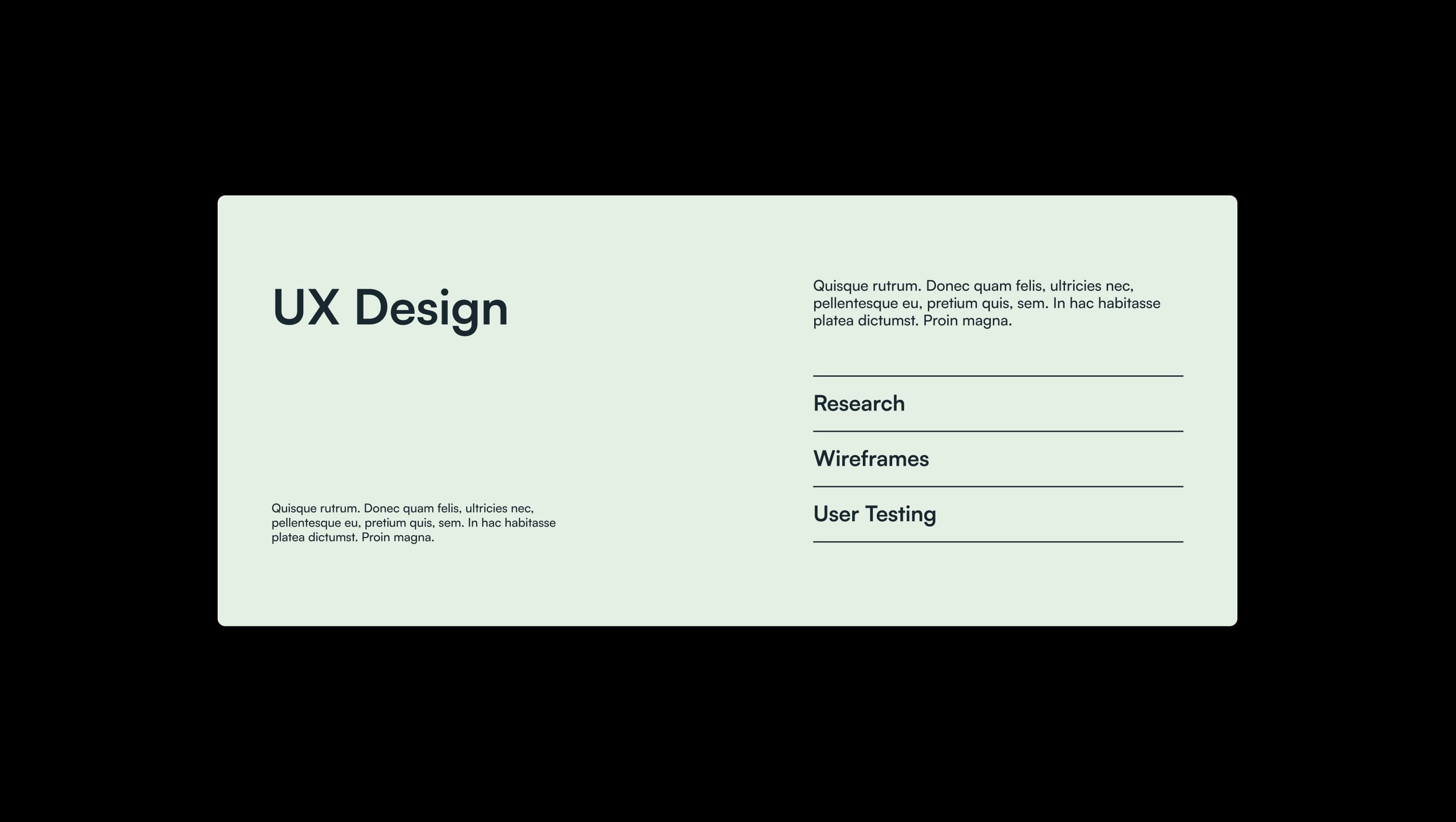 Service Detail Split Layout