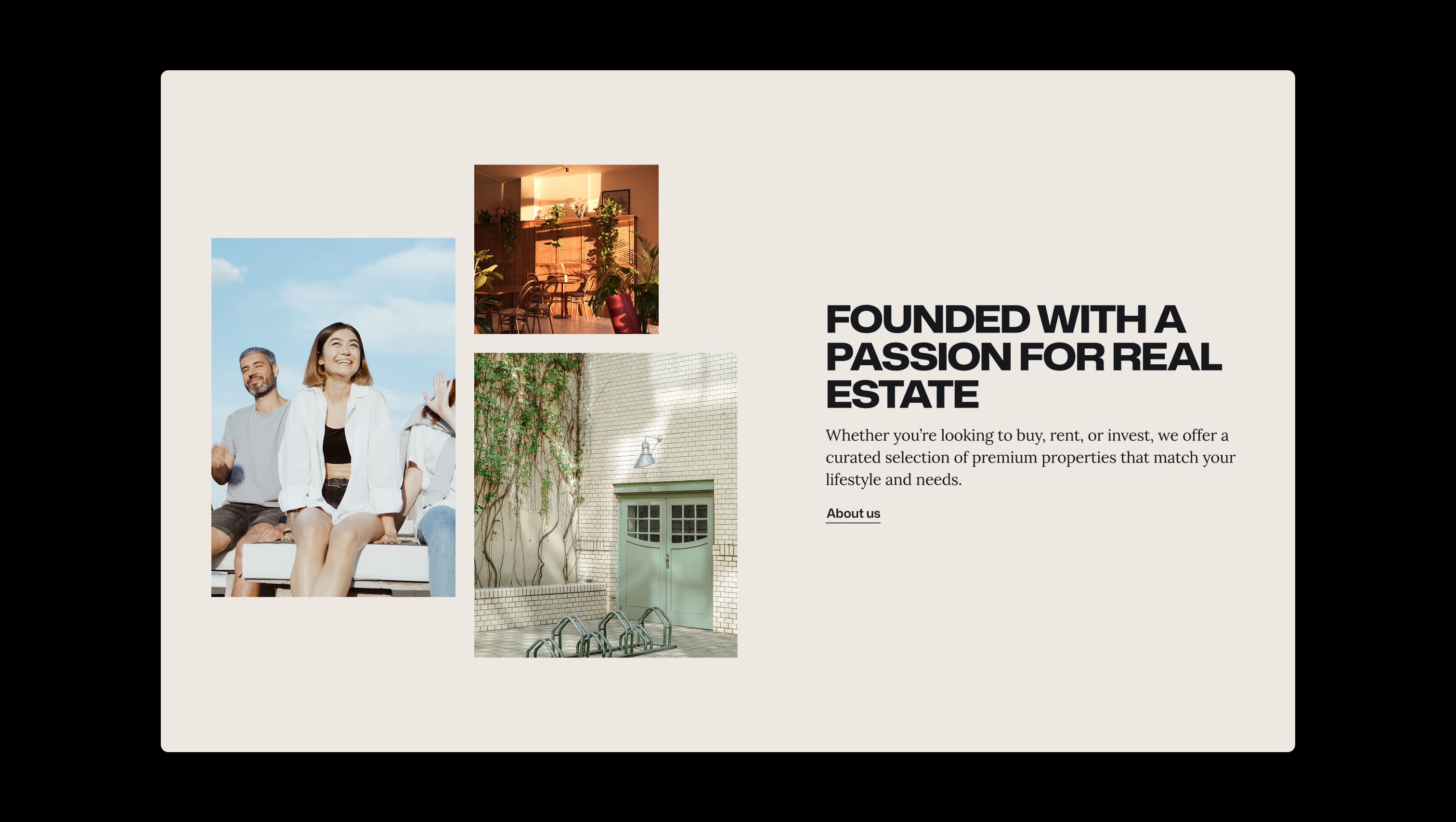 Text intro with images