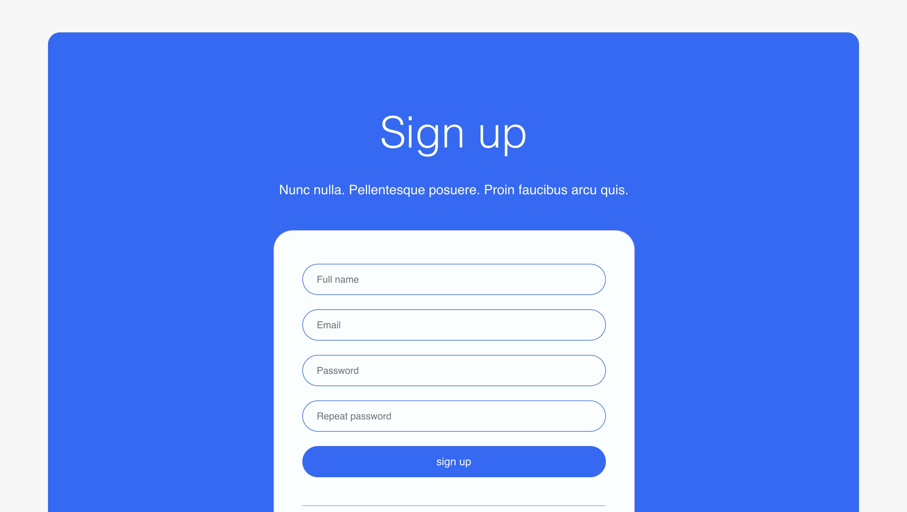 Sign Up