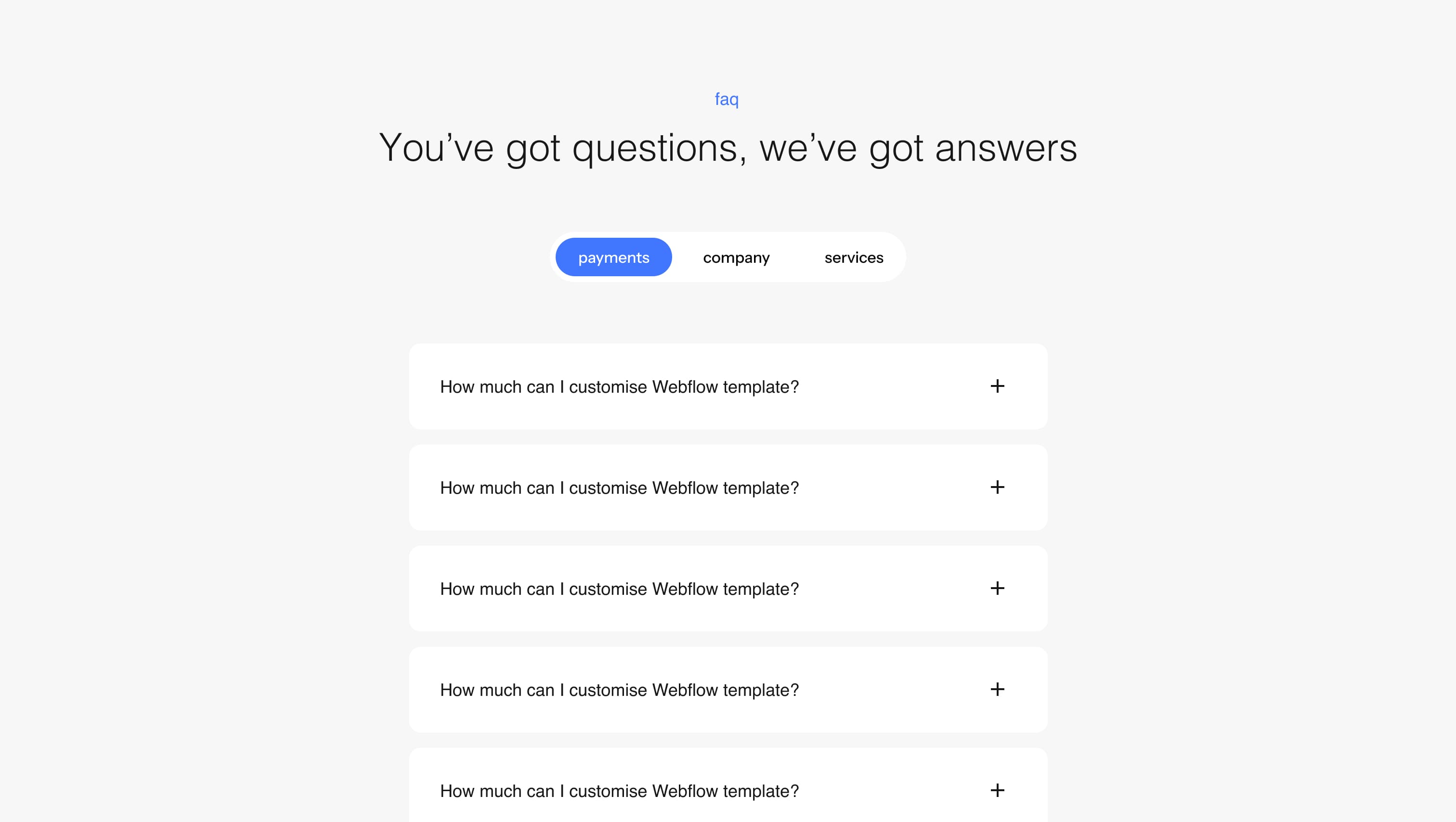 FAQ
