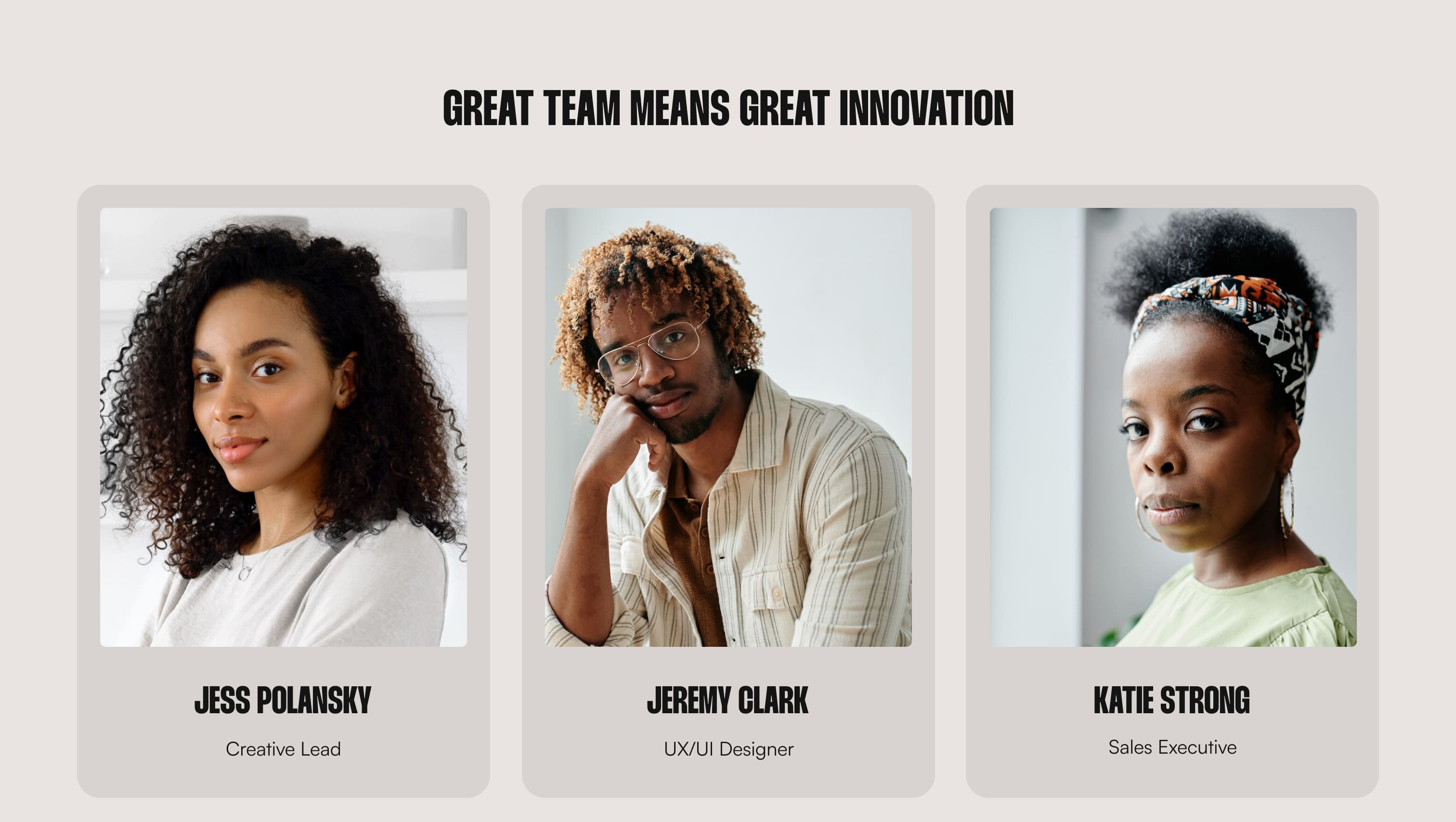 Team Member Grid Section