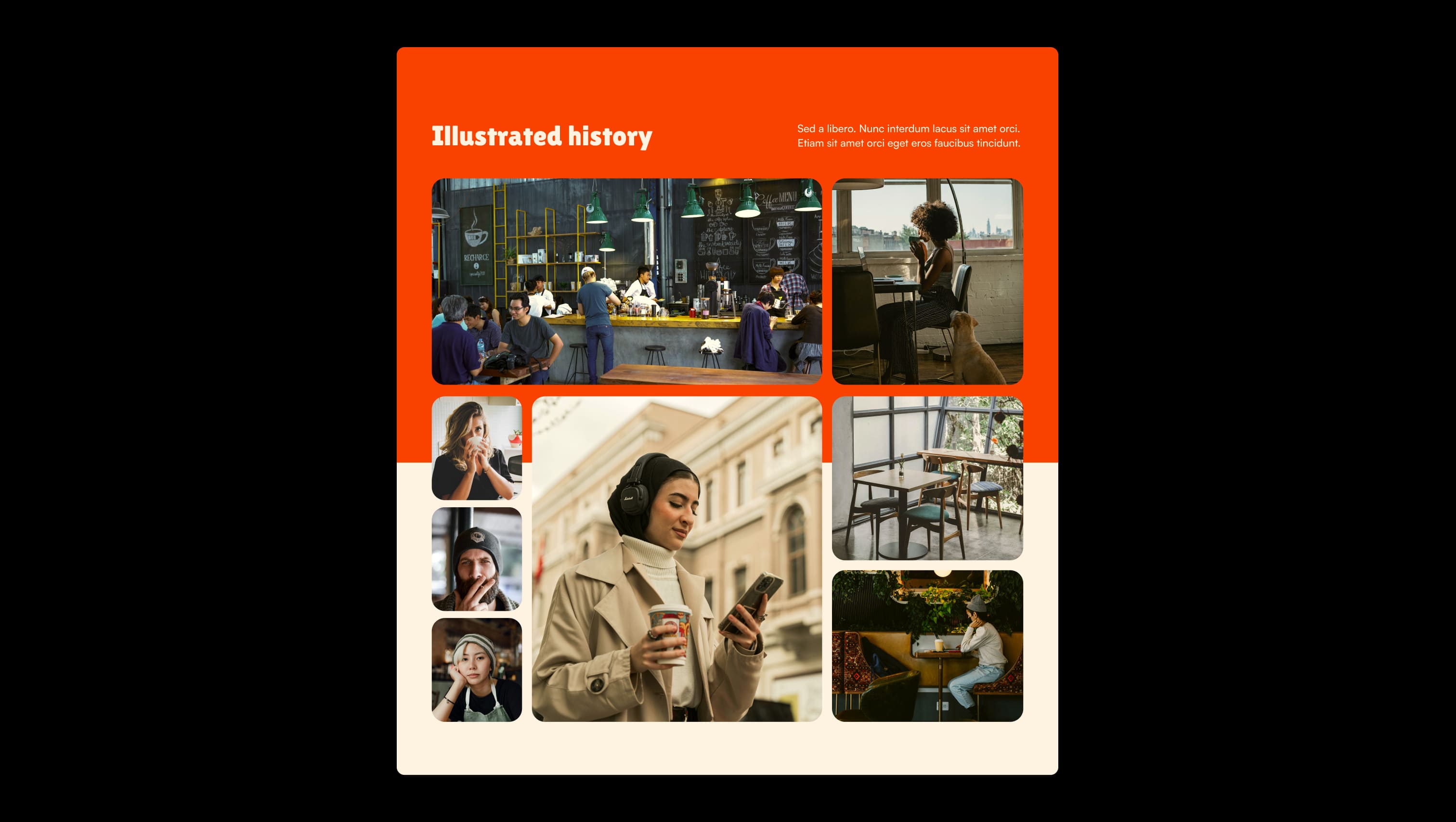 Illustrated History Gallery Grid