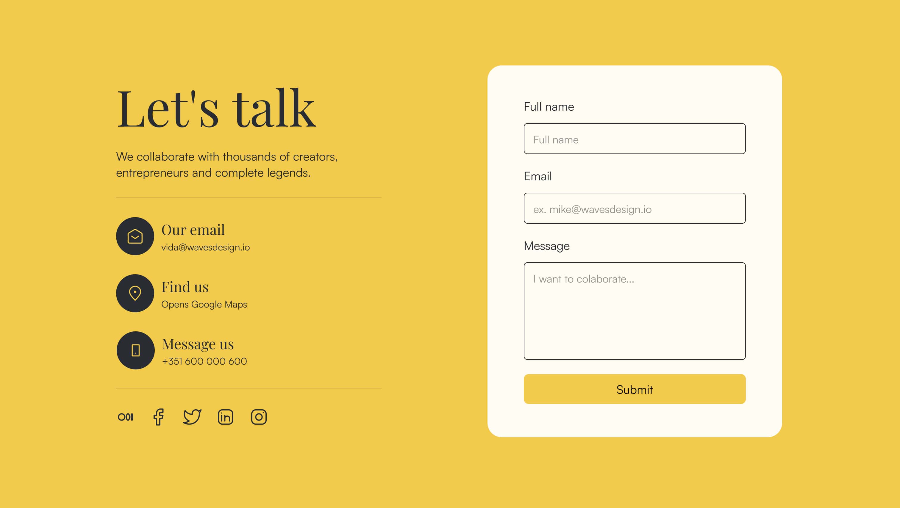 Contact Form