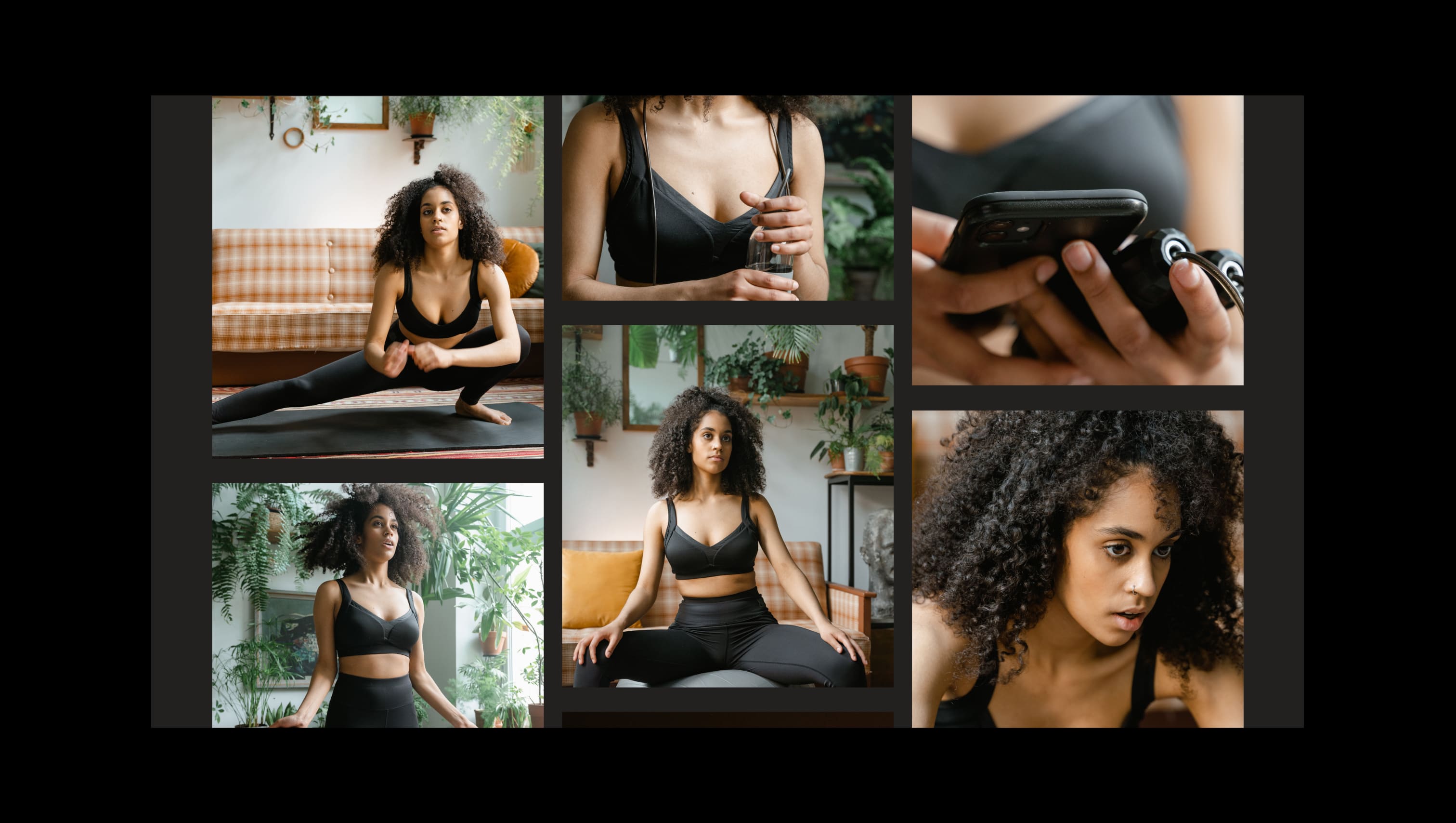 Three Column Yoga Gallery
